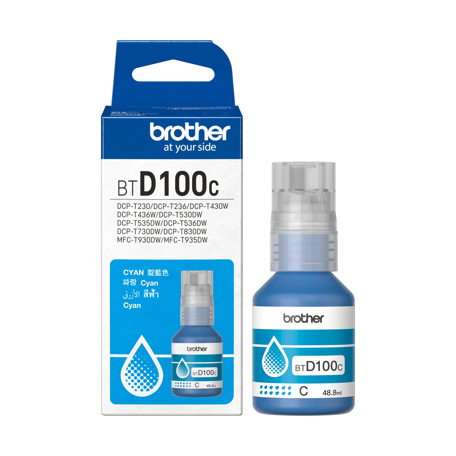 BROTHER BTD-100C INK BOTTLE